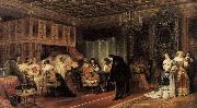 Paul Delaroche Cardinal Mazarin's Last Sickness oil painting reproduction